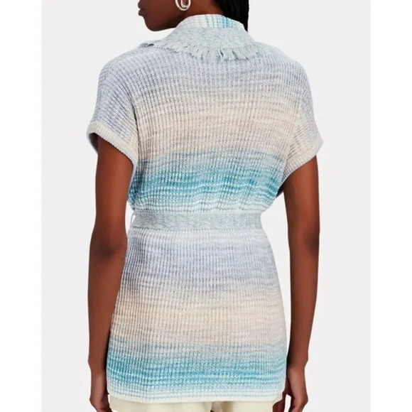 INTERMIX  Chiara Space Dye Wrap Cardigan - Picture 6 of 8